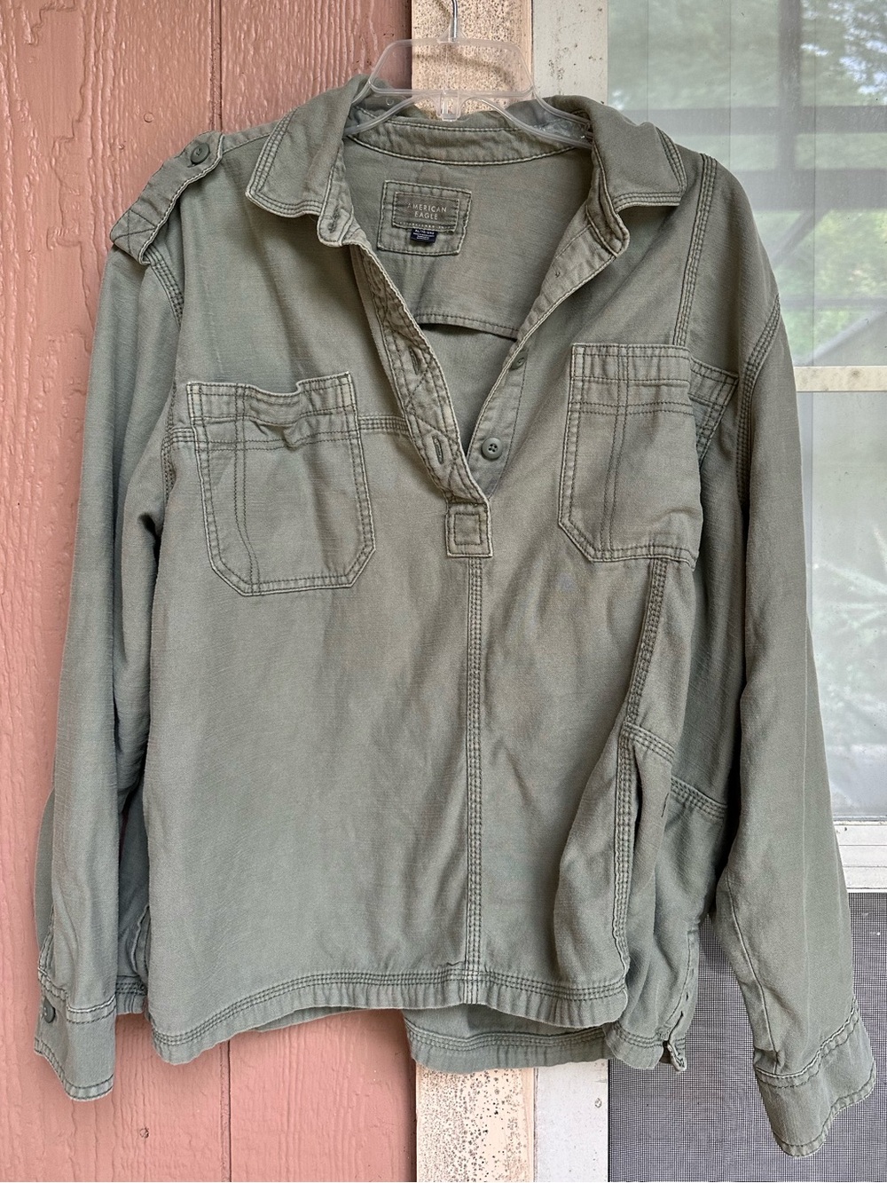 AE Oversized Military Shirt